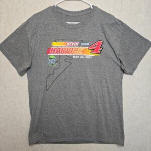 Kevin Harvick #4 2021 COTA Texas Grand Prix NASCAR Shirt Large Stewart Haas